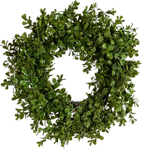 Creative Co-Op Faux Boxwood Wreath...