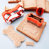 Dog Cookie Cutters Set 3 Piece -3 Different Sizes Of Dog, Bone, and Paw Print Cookie Mold Dog Bone Cutters Stainless Steel Shaped Cutters for Home...