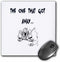 3dRose LLC 8 x 8 x 0.25 Inches Mouse Pad, The One That Got Away, Fishing Picture, Black Lettering - (mp_172373_1)...