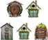 1Pc Fairy Garden Doors and Windows for Trees Miniature Fairy Gnome, DIY Yard Art Garden Sculpture Decoration Decor, Mini Wooden Doors and Windows ...
