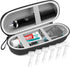 Electric Toothbrush Travel Case, Hard Storage Case with 6pcs Toothbrush Cover Caps, Fits for Oral-B/Oral-B Pro/Philips Sonicare Electric Toothbrus...