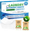 FIXSMITH Laundry Detergent Sheets - 60 Loads (30 Sheets) Fragrance Free - Hypoallergenic,Unscented,Eco Friendly Laundry Detergent Strips Concentra...
