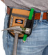 Dickies 2-Compartment Hammer Holder for Tool and Work Belts, Durable Canvas, Includes Tool Loop and Pocket, Fits up to 4.5-inch Belts, Tan/Grey...