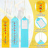 Award Ribbons Bulk Participant Ribbons for Prizes Fun Award Ribbons Honorable Mention Set with Event Card and Rope for Kids Competition Sports Eve...