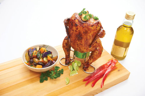 GrillPro 41331 Chrome Wire Chicken Roaster...