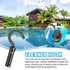 Hook for Robotic Pool Cleaner, Pool Hooks for Poles, Hook for Pool Vacuum Robot Including Cordless, above Ground and Underwater, Attaches to Teles...
