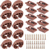 10PCS Drawer Slide Track Guide Glide for kenlin for Rite Trak 2 for Center Mount Drawer for Dressers, for Hutches and for Nightstand Drawer...