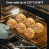 EUSOAR Disposable Ramekins Aluminum Foil, Gold 25Packs 5oz Baking Cups with Lids Mini Muffin Liners, Dessert Cheesecake Pan Creme Brulee Cupcake C...