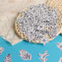 Patemby 50Pcs Water Soluble Embroidery Stabilizers, Stick and Stitch Embroidery Paper with Pre-Printed Flowers and Leaves Pattern Transfers for Ha...