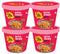 Yu Foodlabs All Natural Pasta Cups – Freeze Dried Food - Pack of 4 - No Preservatives - 100% Natural Ingredients Including Chicken - Ready to Eat ...
