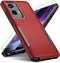 for Motorola Moto G Stylus 5G 2024 Case with Tempered Glass Screen Protector,Heavy Duty Rugged Shockproof Full Body Protective Cover,Red...