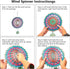 Mandala Wind Spinners Hanging 12 inch 3D Metal Garden Wind Sculptures & Spinner Indoor Outdoor Garden Decoration Crafts ornament Wind Spinner for ...