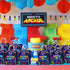 16 Pieces Game on Goodie Bags for Gamer Birthday Party Supplies,Arcade Gaming Gift Snacks Treat Candy Party Favors Bags with Handles for Kids Adul...