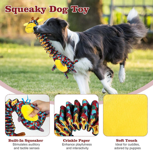 Tough Indestructible Dog Toys for Large Aggressive Chewers, Durable Dog Chew Toy for Large Breed,Aggressive Chew Toys for Large Dogs With Cotton M...