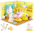 Easter Friends House Building Blocks Kit - 417 Pcs Easter Bunny Easter Toys Building Sets , Easter Basket Stuffers Easter Egg Fillers Building Toy...