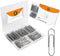 250 Pack Premium Paper Clips of 2 Inch Large Size - Jumbo 2” Silver Paperclips, Rust-Resistant Smooth Nickel Plated Clips, Essential for Organizat...