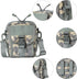 Camo Binocular & Rangefinder Case,Life Waterproof, Inside the Foam Cushion Shockproof, Suitable for Hunting Hiking Travel to Carry?Binoculars Belo...