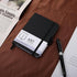 Pocket Notebook, Small Notebook 4.25"x 5.75", Mini Ruled Lined Journal, Smooth College Leather Hard Cover Notebook, Business Gift Office Supplies ...