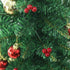 24 Inch Tabletop Mini Christmas Tree, Miniature Pine Christmas Tree with Hanging Ornaments, Battery Operated Artificial Xmas Tree, Best DIY Christ...