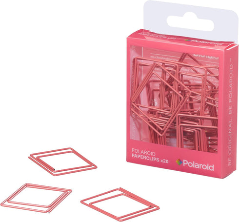 Polaroid Shaped Paperclips, Pink...
