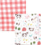 Hudson Baby Unisex Baby Silky Plush and Coral Fleece Blanket, Girl Farm Animals, 30x36 inches...