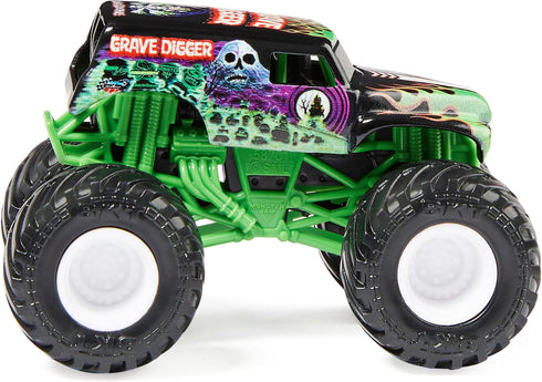 Monster Jam, Official Grave Digger Vs. Higher Education Die-Cast Monster Trucks, 1:64 Scale, Kids Toys for Boys Ages 3 and up...