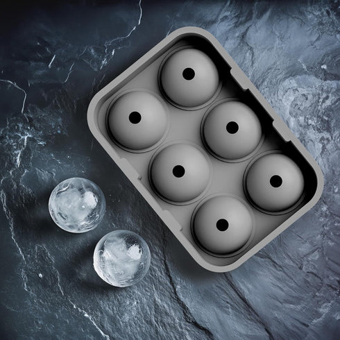 glacio Silicone Ice Cube Trays – Large Silicone Molds for 2-Inch Ice Cubes and Spheres Whiskey Ice Cube Trays with Lids for Cocktails & Bourbon – ...