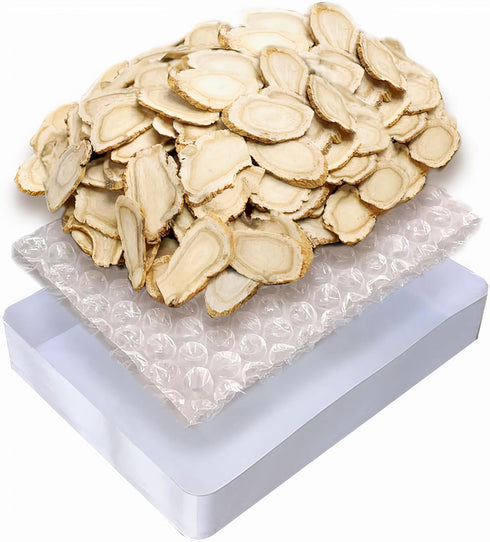 1 Box of Hand Selected American Wisconsin Ginseng Slice (4 Oz.) - Boost Your Immune System Fast...