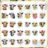 Remuuly 30 Pcs Diamond Painting Magnets Summer Diamond Art Magnet Spring Flower Animal Cupcake Refrigerator Magnetic Sticker Diamond Fridge Magnet...