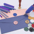 52pcs Pearl White Sealing Wax Sticks, Andotopee Glue Gun Wax Seal Sticks for Wax Seal Stamp, Premium Sealing Wax for Envelope Letter Seal Wedding ...