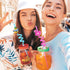 Summer Reusable Drinking Straws 24 Packs Pool Party Decorations Beach Fruit Party Favors Hawaiian Tropical Straws Goodie Bag Gifts for Birthday Pa...