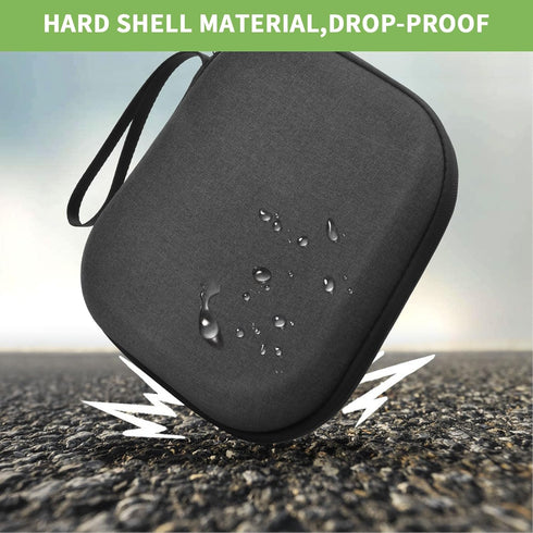 Headphone Case Compatible with TOZO HT2 Hybrid Active Noise Cancelling Headphones, Wireless Over Ear Bluetooth Earphone Bag for BERIBES/for KVIDIO...