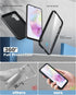 FNTCASE for Samsung Galaxy A35-5G Case: Phone Case with Built-in Screen Protector Protective Silicone Cell Phone Cover Rugged Shockproof Full Prot...