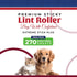 Premium Sticky Lint Roller - 270 Sheets Value Pack, 3 Refills 1 Roller, Ergonomic Handle with Effortless Cleanliness for Pet, Dog, Cat Hair Fur, C...