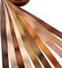 David angie Double Face Polyester Satin Ribbon Brown Series Silk Smooth Satin Ribbon 16mm 5/8" x 2 Yards/Roll Total 20 Yards for Gift Wrapping Bow...