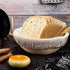 Cream-Coloured Oval Bread Banneton Proofing Basket Liner Cloth Cover Natural Rattan Baking Dough Banneton Proofing Sourdough Basket Cloth Liner Br...