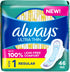 Always Ultra Thin Pads with Wings, Size 1, Regular, 46 Count...