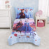 Disney Frozen 2 - Magical Journey - White Super Soft Toddler Blanket, Light Blue, Lavender, Teal...