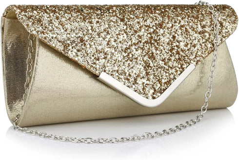 Evening Bag Clutch Purses for Women,Evening Clutch Party Shoulder Handbag Wedding Bag...