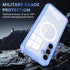 Hekodonk for Galaxy S24 Case,Compatible with MagSafe,Built-in Screen Protector & 2X Camera Lens Protector,Full Body Shockproof Protective Phone Ca...