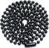 bouti1583 Black Oxide Stainless Steel Ball Chain Necklace - 3.2mm, 29.5"...