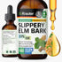 BIO KRAUTER Slippery Elm Bark Drops - Ulmus Rubra Slippery Elm Liquid - Respiratory & Digestive Health - Vegan, Alcohol & Sugar Free Extract - 2 F...