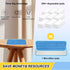 16.5 inch Reusable Mop Pads Microfiber Spray Mop Replacement Heads for Wet/Dry Mops Compatible with Bona Floor Care System (5 Pack)...
