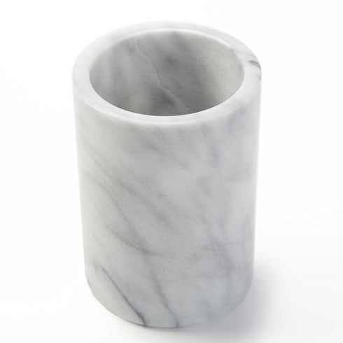 American Metalcraft - MWC57WHITE MWC57 Tabletop Marble Wine Cooler, White, 5-Inch Diameter...