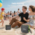 Portable Bluetooth Speaker with IPX7 Waterproofing and Shockproofing, TWS Stereo Pairing and Hands-Free Calling, 12H Playtime, Small Wireless Spea...