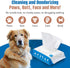 Pet Wipes for Dogs 100Pcs/1Pack – Unscented Dog Wipes with Vitamin E, Chamomile – Gentle Cat Wipes Ideal for Muddy Paws, Face, Dog Eye Wipes, Dog ...