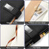 A5 Lined Leather Journal with Pen, 240 Pages Refillable Hardcover Notebook with Pocket and Magnetic Buckle, 80gsm Thick Daily Diary for Men and Wo...