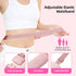 Portable Heating Pad Period Cramps: 30 to 60 Minutes Timer 6 Heat Levels and 6 Vibration Modes Cordless Electric Heating Pad for Back Pain Relief ...