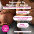 Pink Stork Labor Prep Tea, Organic Red Raspberry Leaf with Chamomile and Rosehip, Caffeine-Free, Pregnancy Must Haves, Labor and Delivery Essentia...