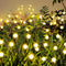Solar Fairy Firefly Lights Outdoor Garden Decor Waterproof, Solar Powered Swaying Light Outside, 2 pack LED Light Flexible Sway by Wind, Yard Pati...